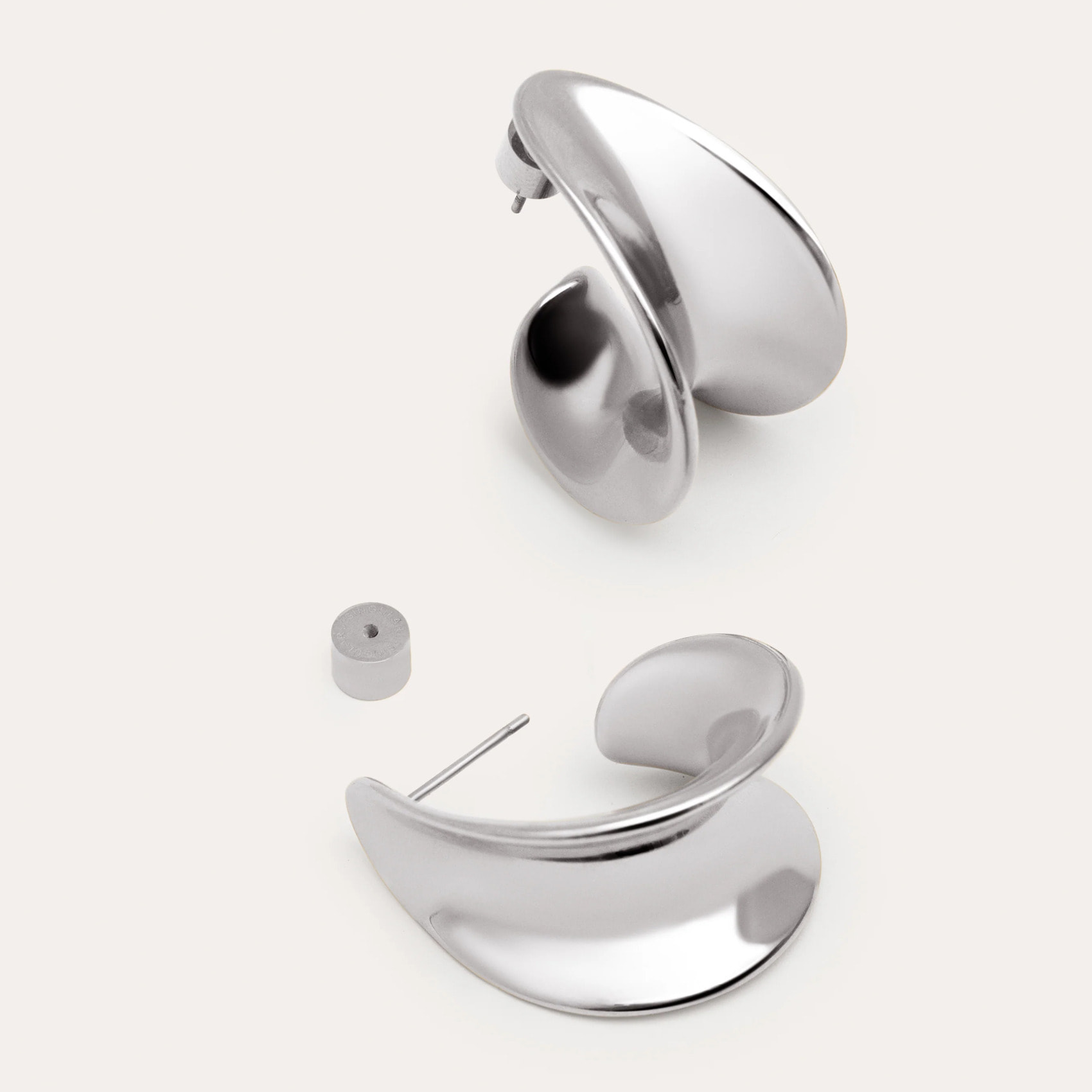 Orecchino Lucy in Acciaio