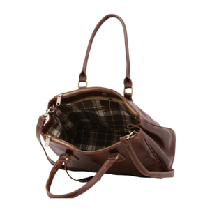 Borsa a tracolla  da donna In Vera pelle Made in Italy 35x23x16 cm