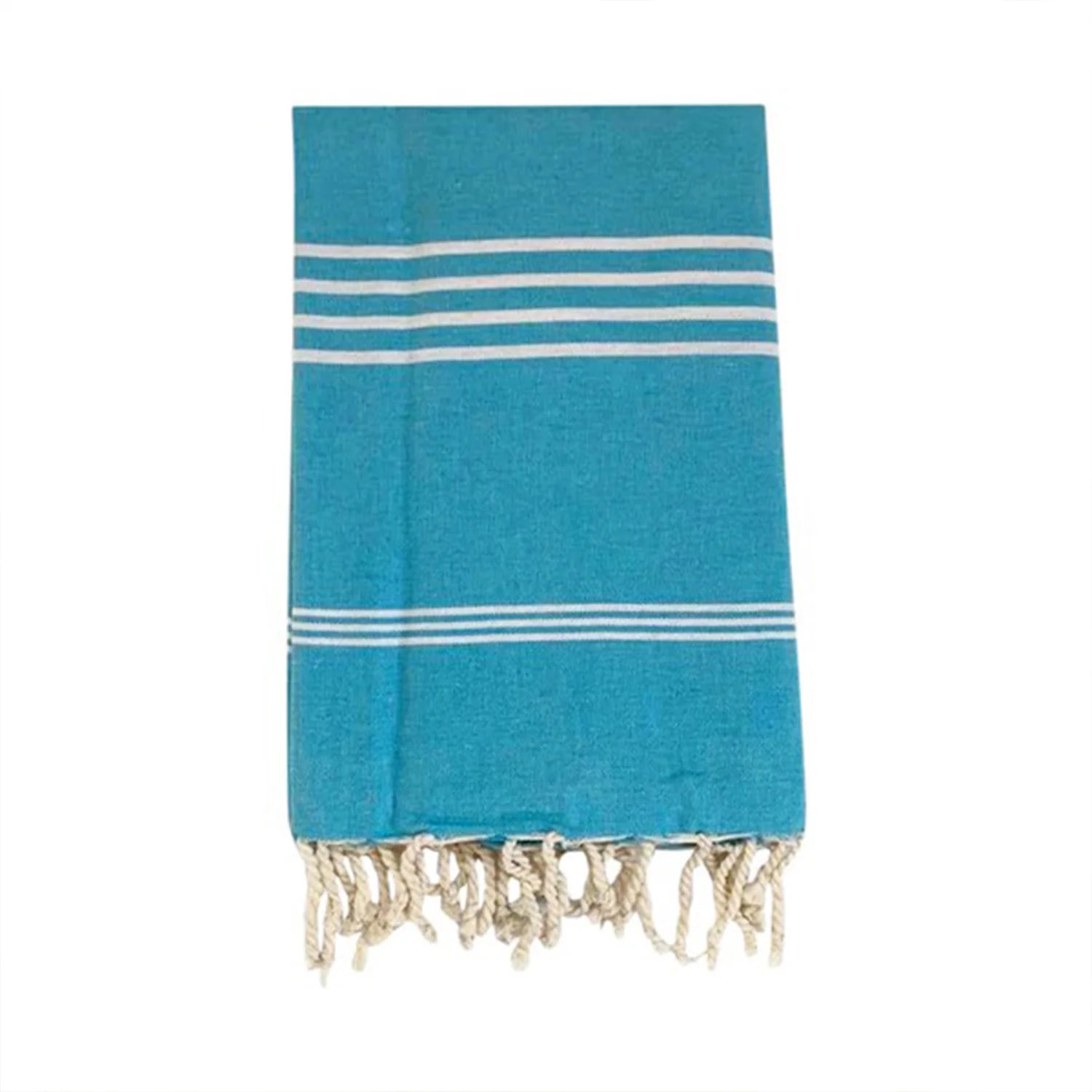 Fouta traditionnelle Kolora Azur 100x200 190g/m²