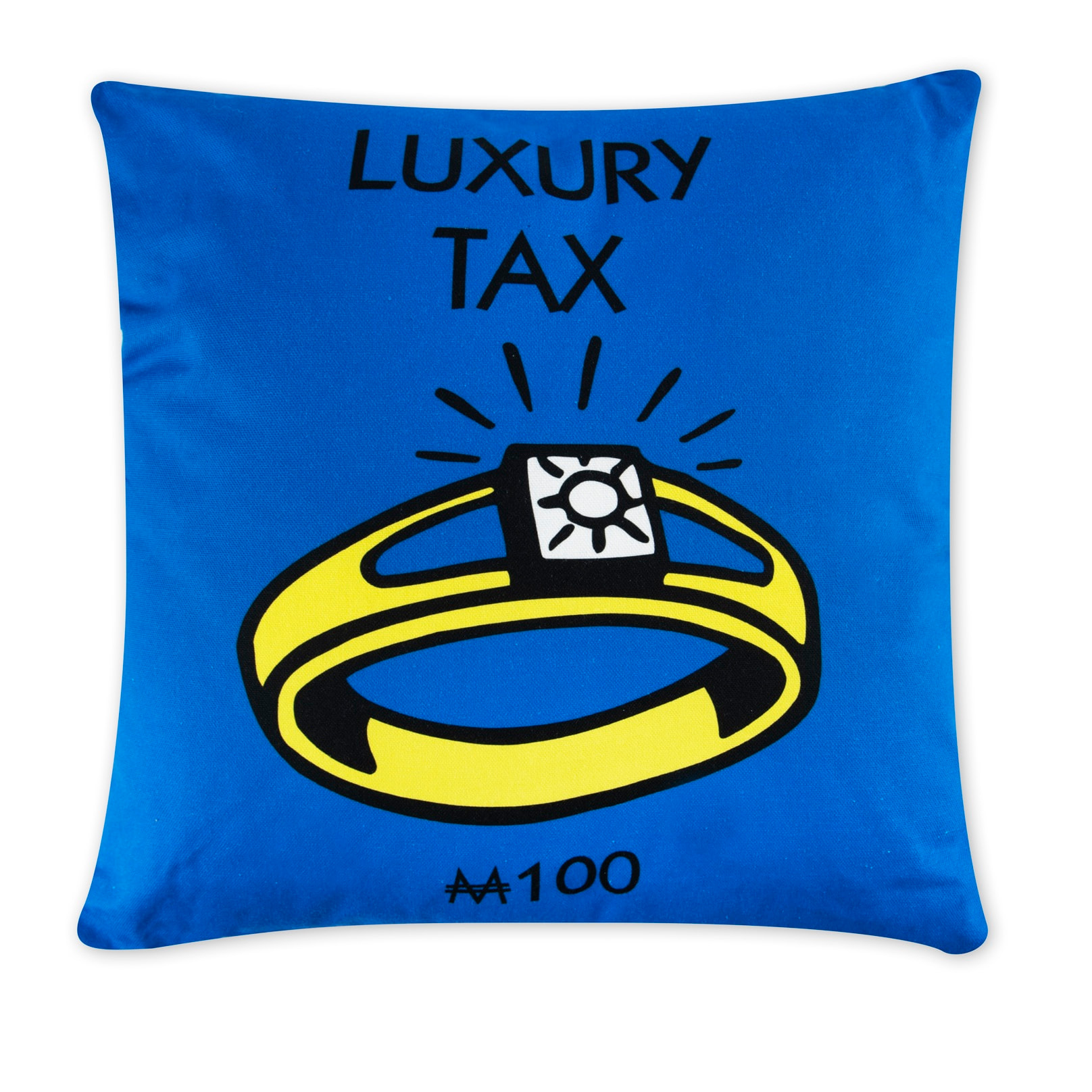 Cuscino 45x45 Excelsa – Monopoly Cotone Blu