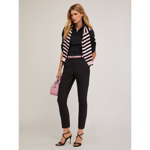 Motivi - Camicia in popeline - Nero