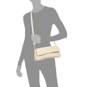 Borsa a tracolla Azzanello baguette donna. Vera pelle Dollaro