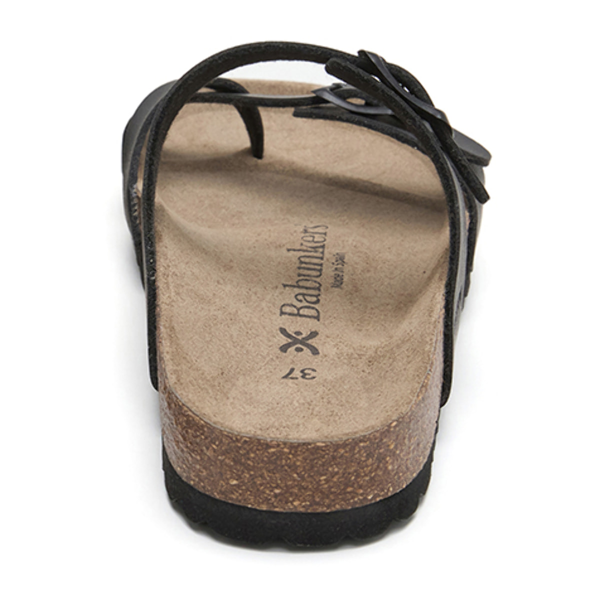 SANDALIA BABUNKERS NEGRO