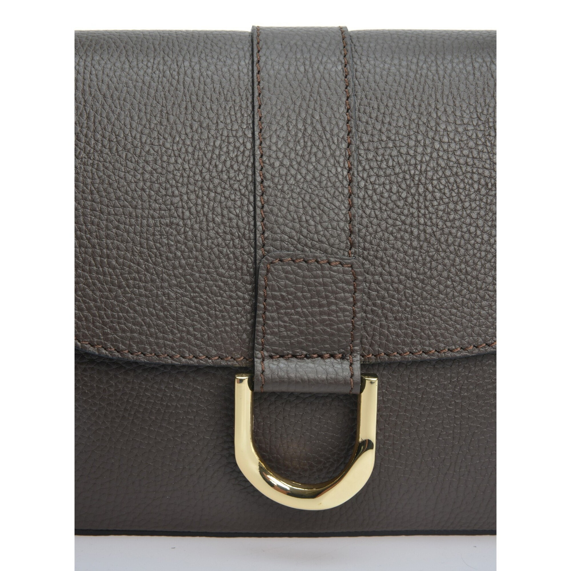 Borsa a tracolla Anna Luchini Marrone