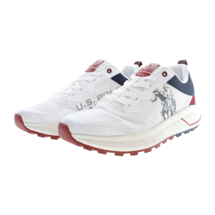 Sneakers U.S. Polo Assn White-Deep