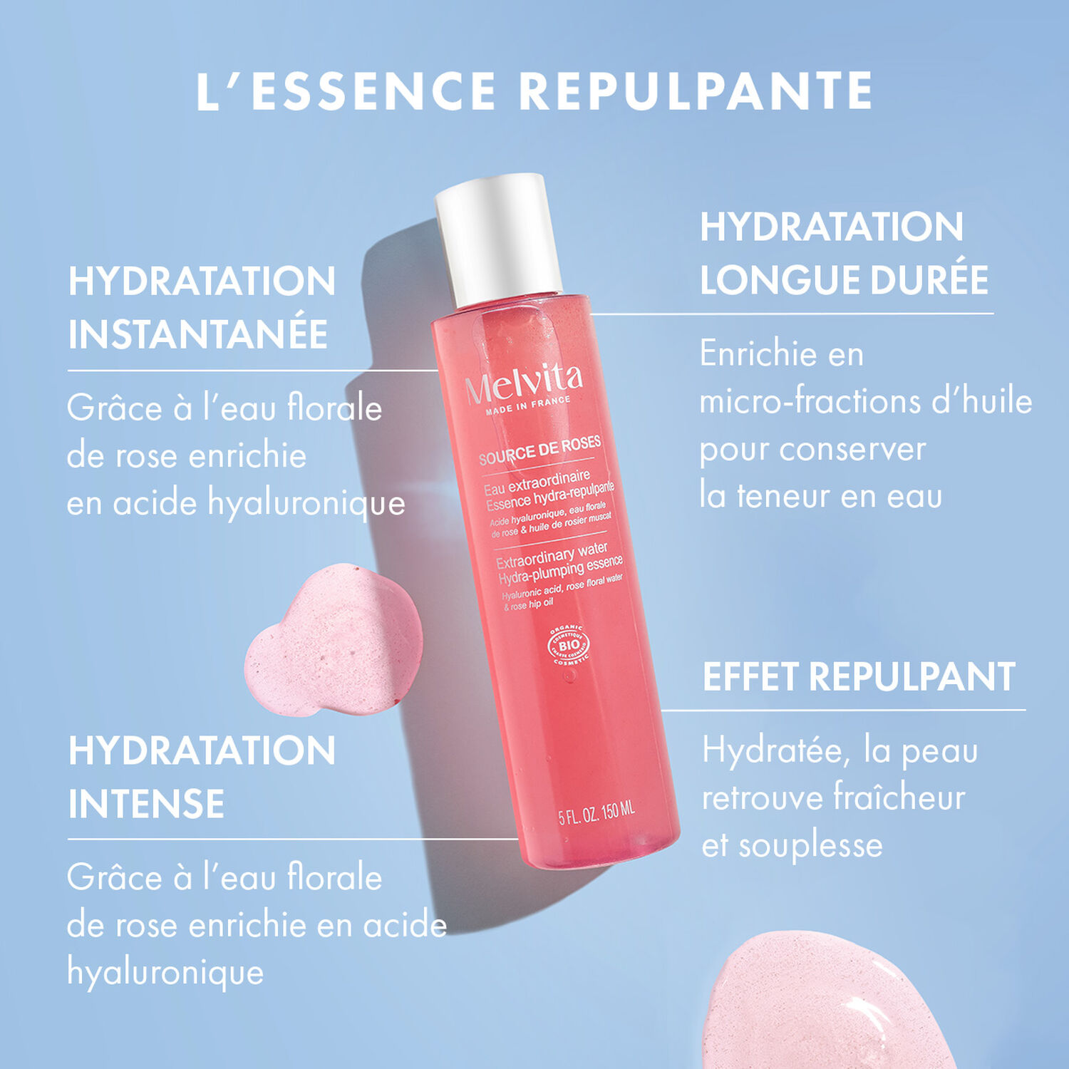 Source de Roses - Eau Extraordinaire - Essence Hydra-Repulpante