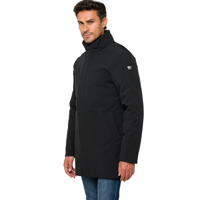 Chaqueta KANAWA acolchada impermeable Negro