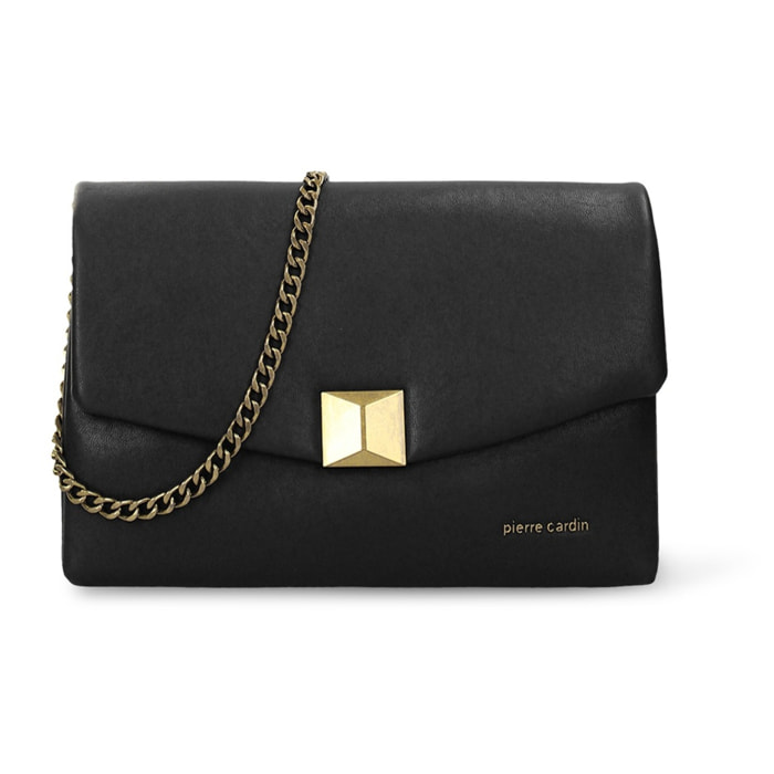 Borsa a tracolla da donna - Modello Erisia Nova - Pelle vegana PU - 24.0 x 15.0 x 9.0 cm