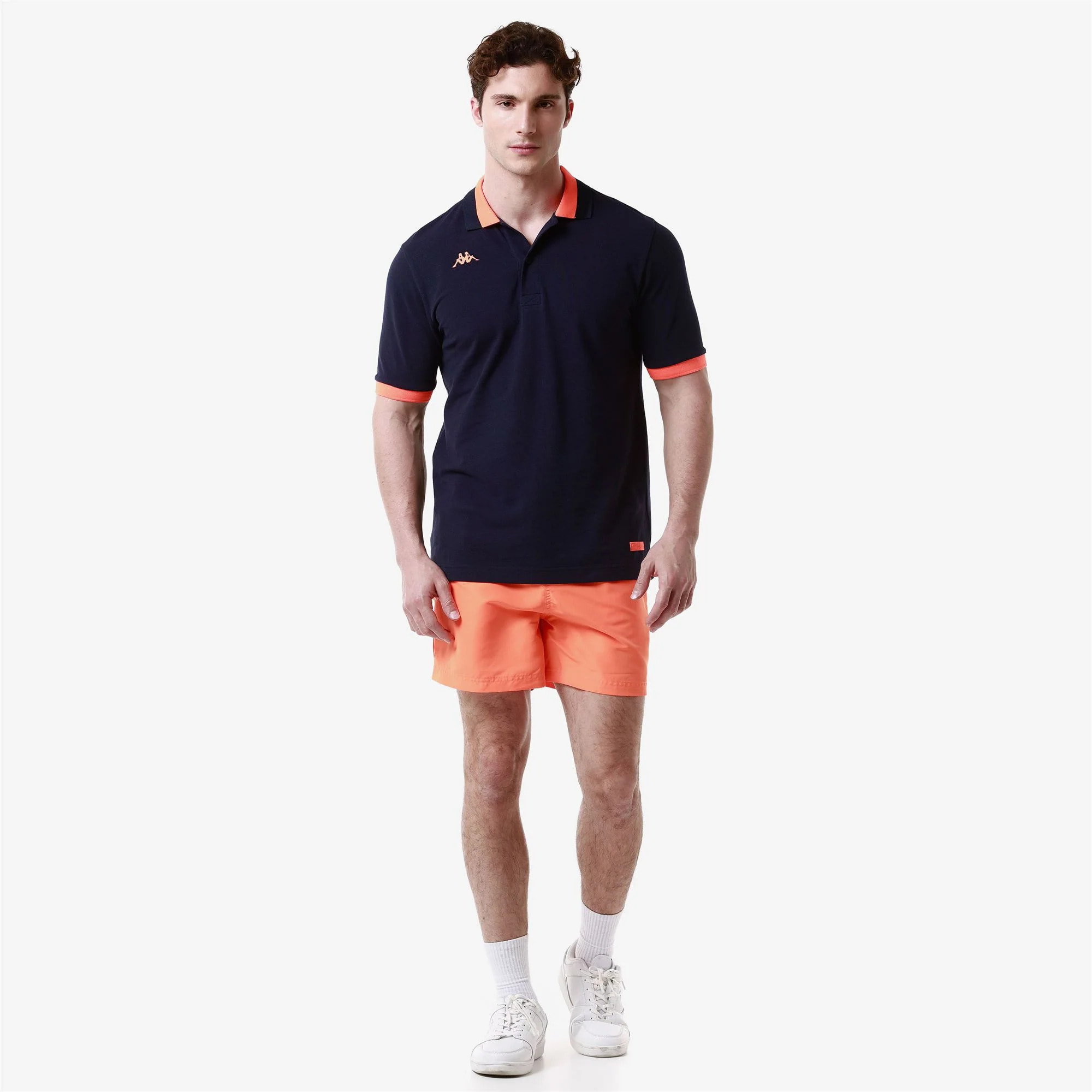 Kappa - Costumi da Bagno Uomo Giallo - Logo Fultomi