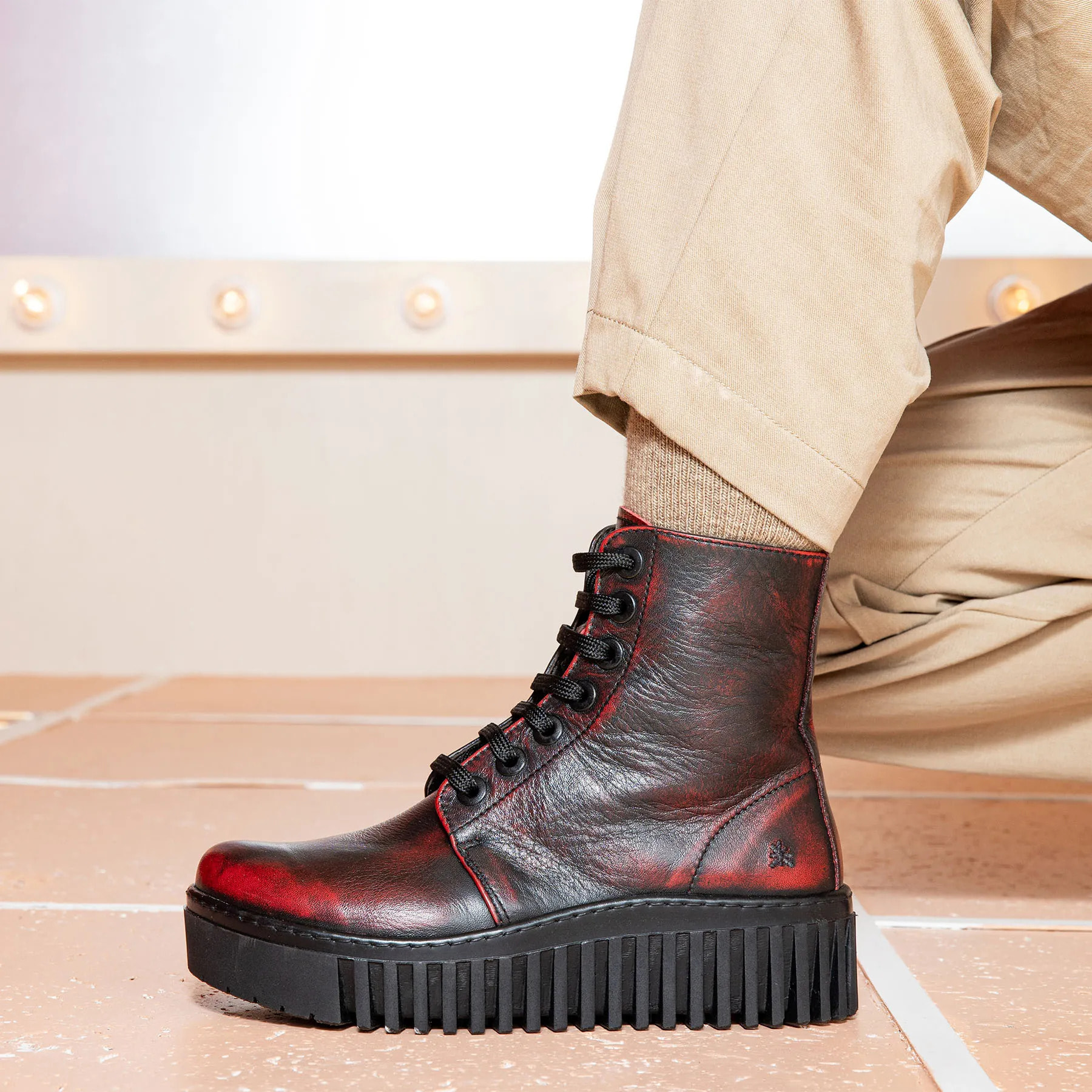 Botines 1517 ROMA CINDER/BRIGHTON color Cinder