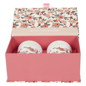 Bougie Parfumee X2 Coffret Maman Cherie