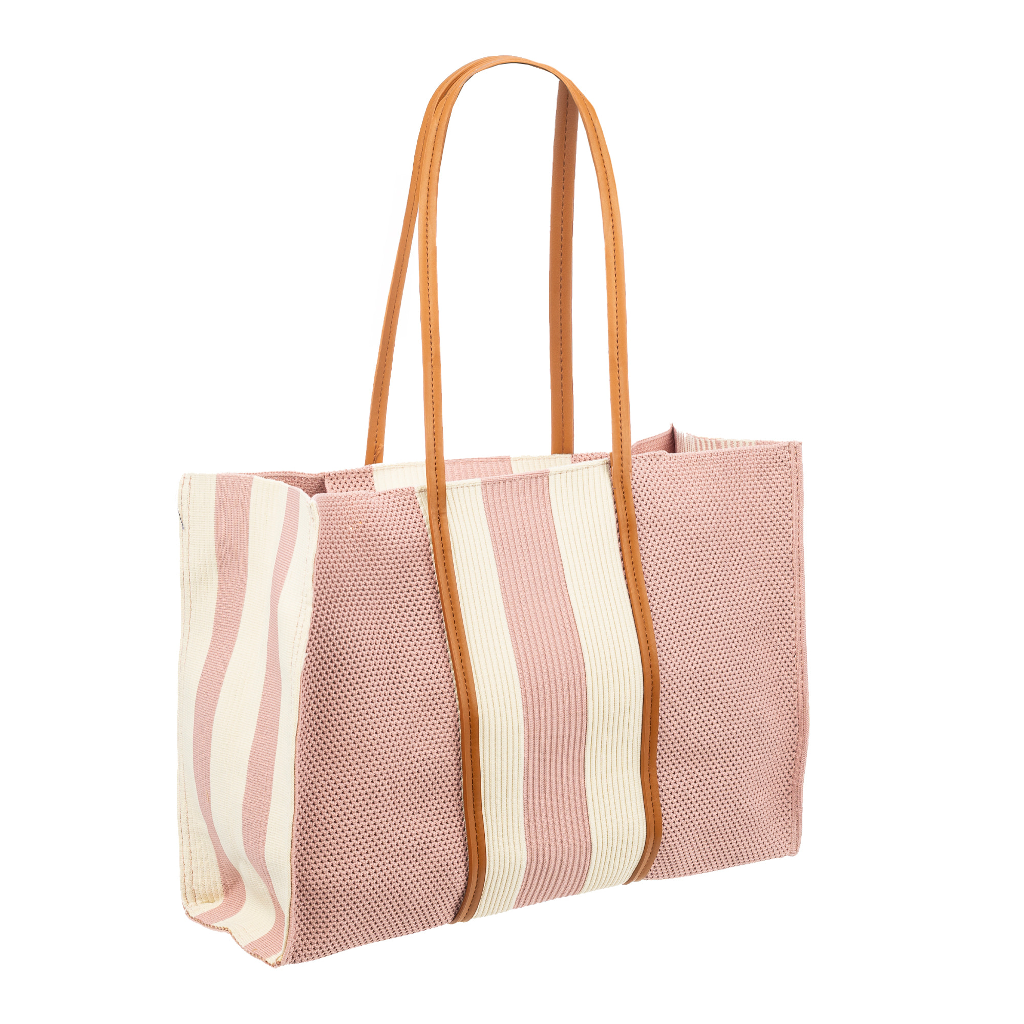 Borbore Bolso shopper Mujer. Fabricado en rafia sintética entrelazada.