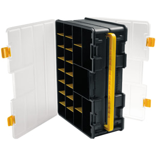 Organizador doble con separadores y cajas extraíbles, Artplast