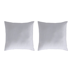 2 Fundas de almohada El Caballo 50x50 cm JINETE - 100% algodón -