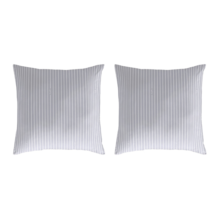 2 Fundas de almohada El Caballo 50x50 cm JINETE - 100% algodón -