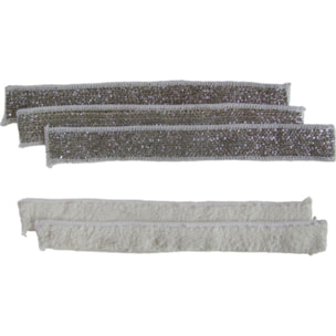 Lingettes et serpillères ECODROP 3 émeris 2 finitions nettoyeur vitres RVA0900