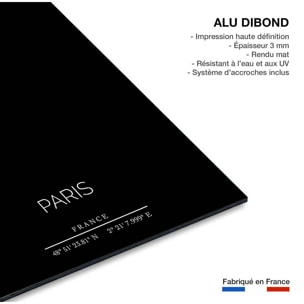 Tableau Paris Tableau alu Dibond