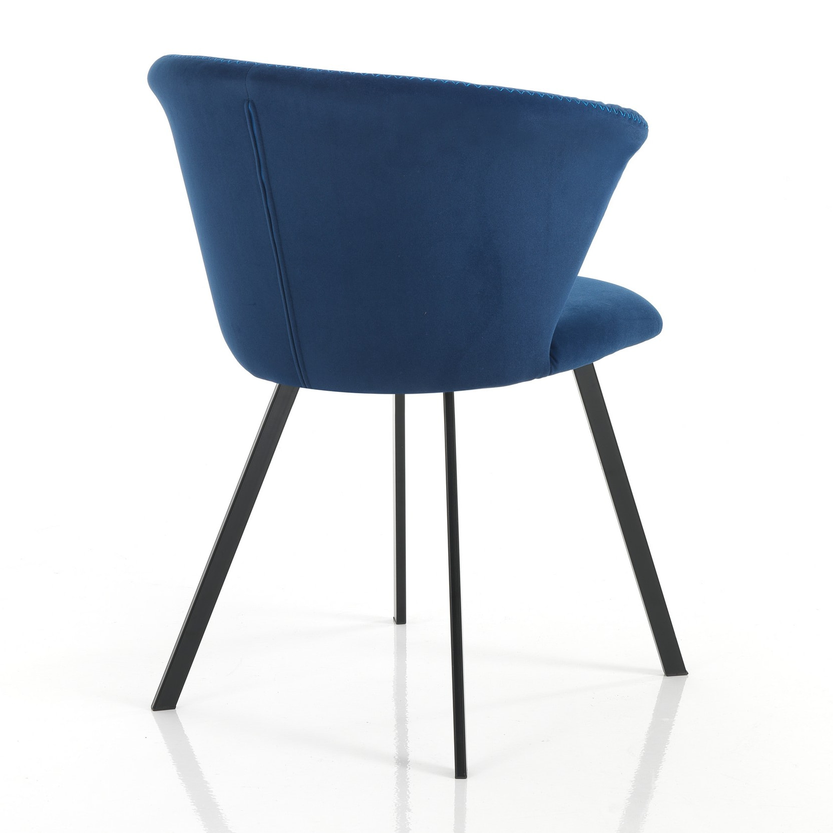 Tomasucci Lot de 2 Chaises NOAH BLEUE