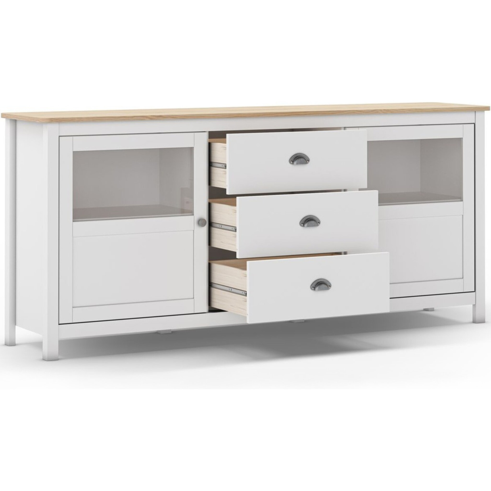 Buffet 2 portes et 3 tiroirs - MACHA