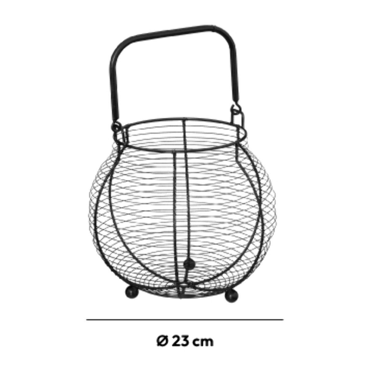 Panier oeufs x55 métal 23 cm