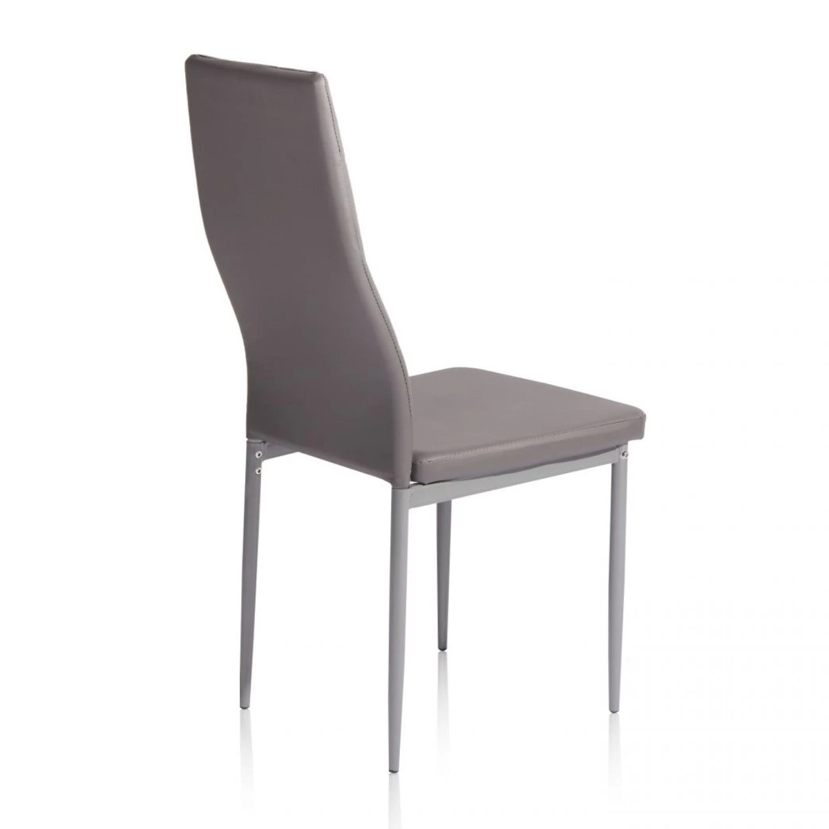 Pack 4 sillas de comedor Laia Gris oscuro