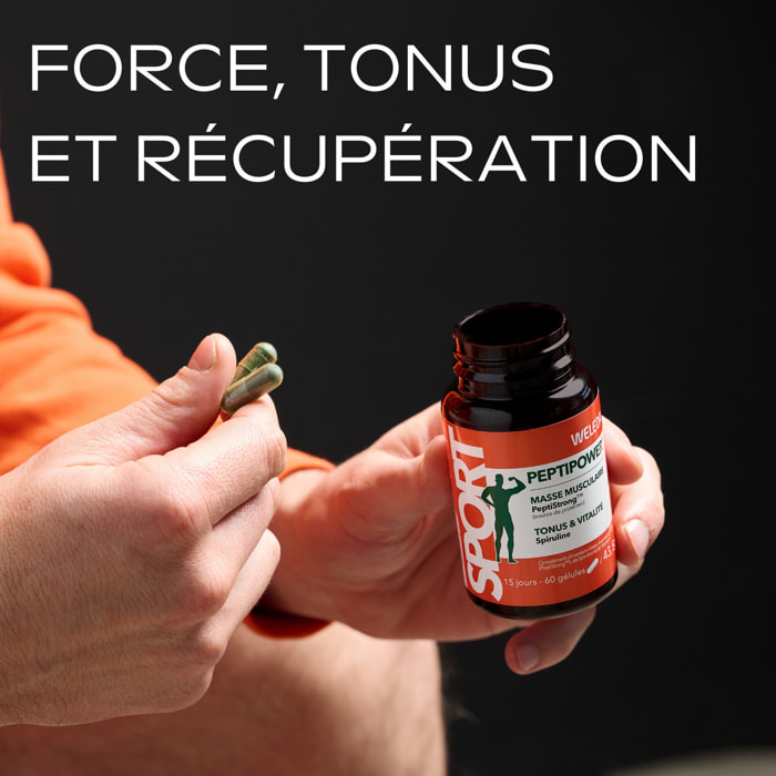 WELEDA - Complément alimentaire PeptiPower® - 60 gélules