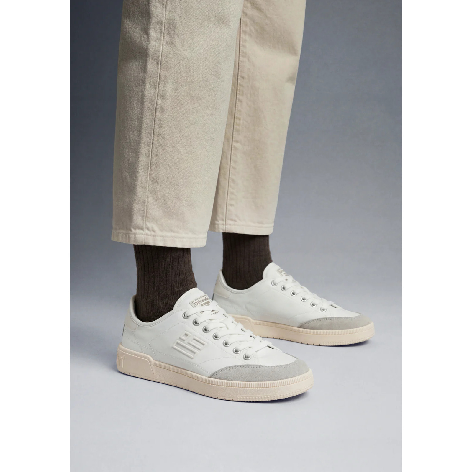 Zapatillas Unisex Modelo Rebel Nylon Blanco