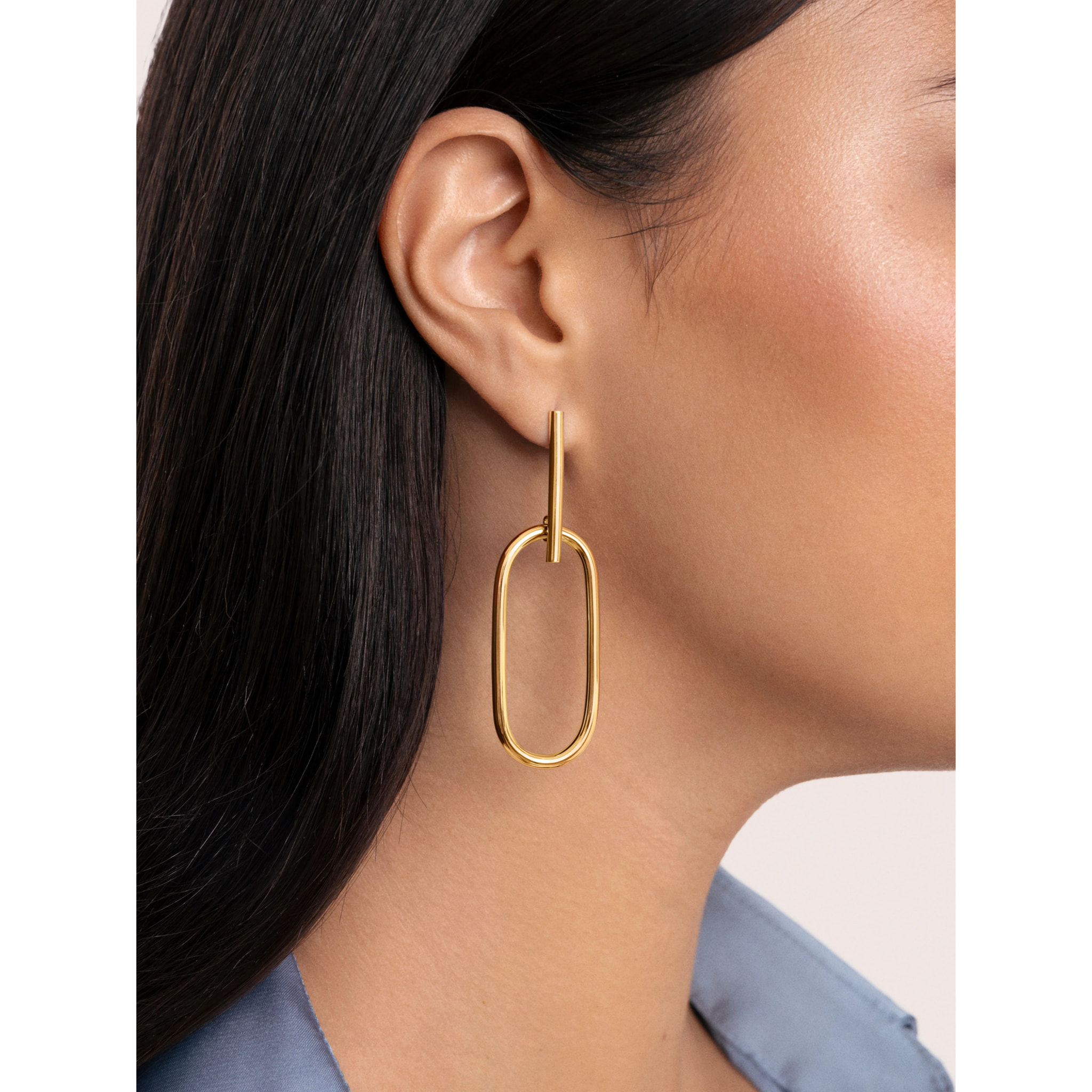 Orecchino Renata Placcato Oro