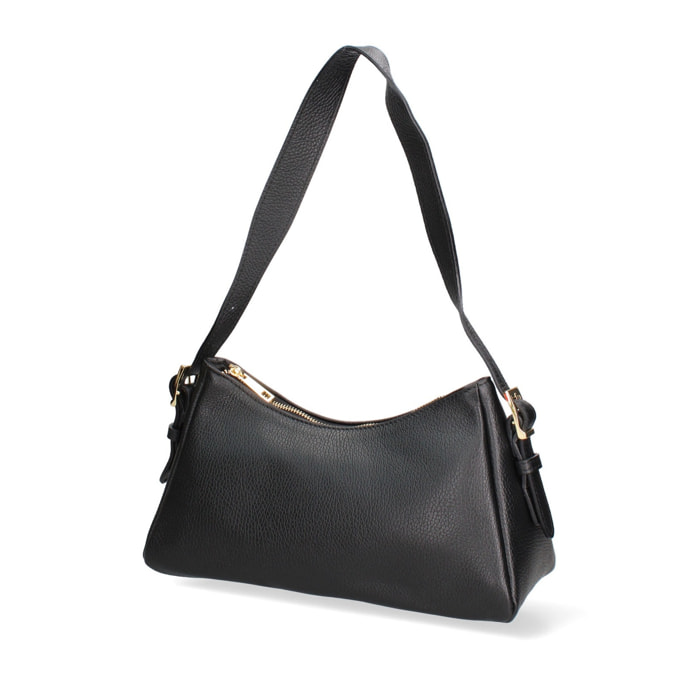 Borsa a mano da donna Made in Italy - Modello Calliope - 100% pelle - 31.0 x 17.0 x 10.0 cm