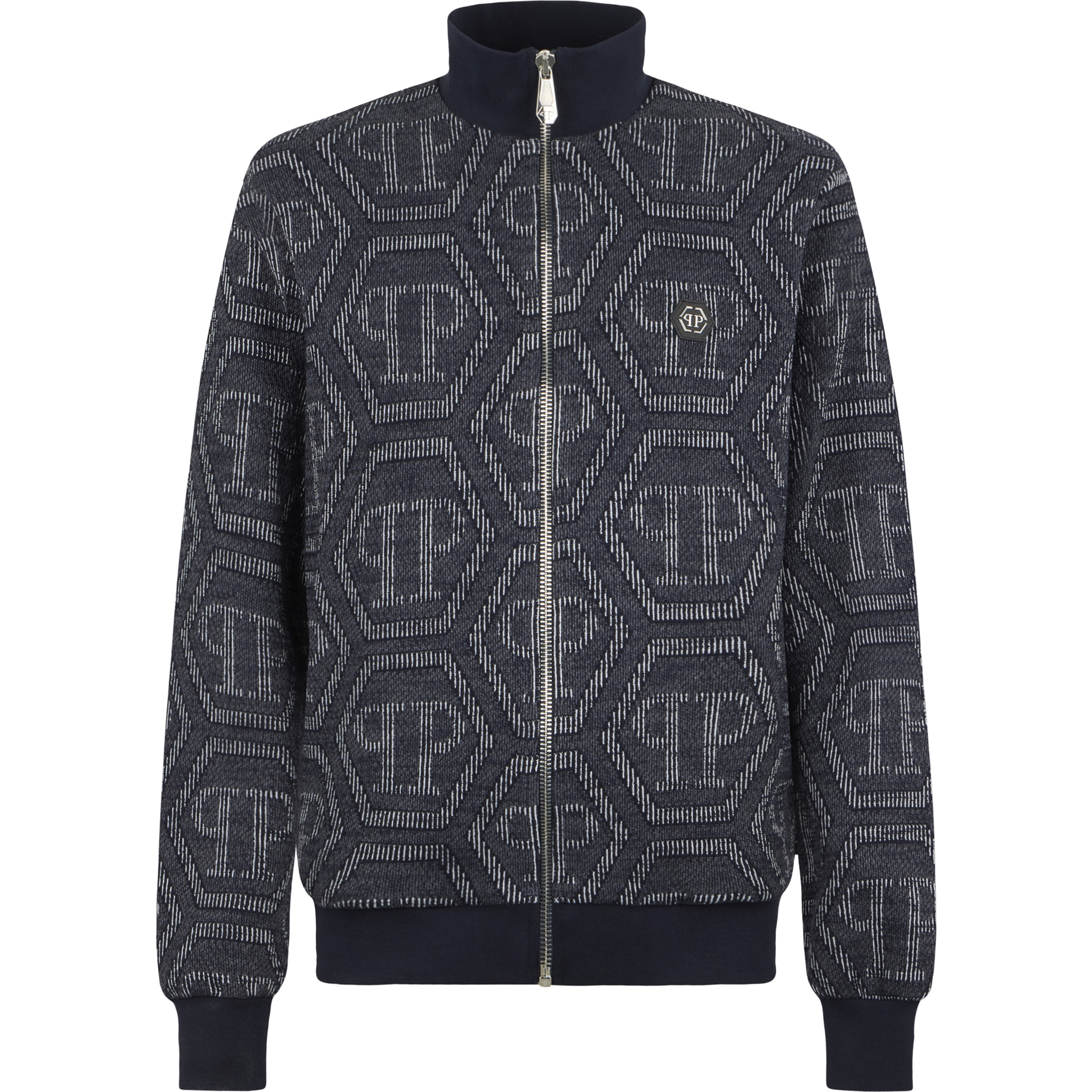 PHILIPP PLEIN Jacquard Tracksuit Jacket Monogram