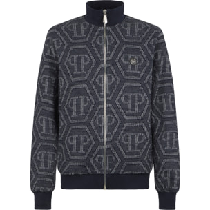 PHILIPP PLEIN Jacquard Tracksuit Jacket Monogram