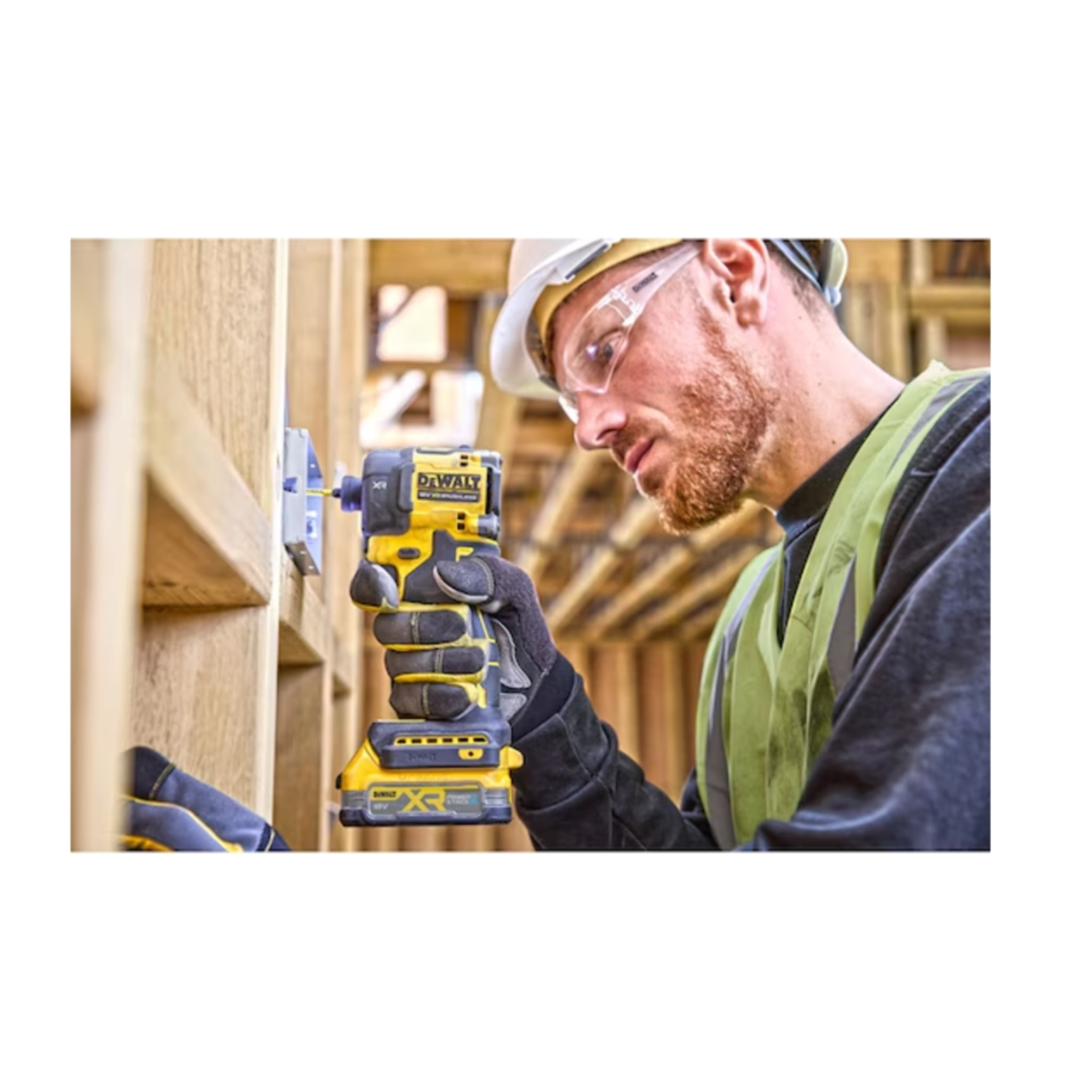 Visseuse à chocs Premium Hydraulique XR 18V Brushless - DEWALT - avec 2 batteries 18V 1.7Ah - chargeur - TSTAK - DCF870E2T-QW
