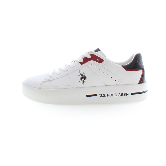 Sneakers U.S. Polo Assn White Red