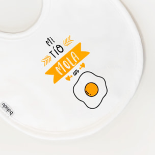 Babero Nacimiento Frase L Blanco Talla Uni