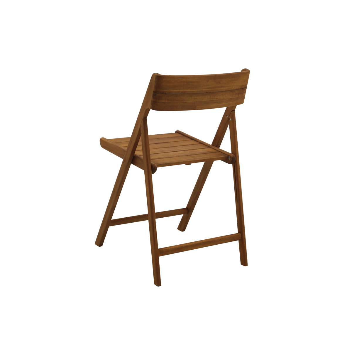 Chaises de jardin pliantes en bois massif (lot de 2) DIEGO