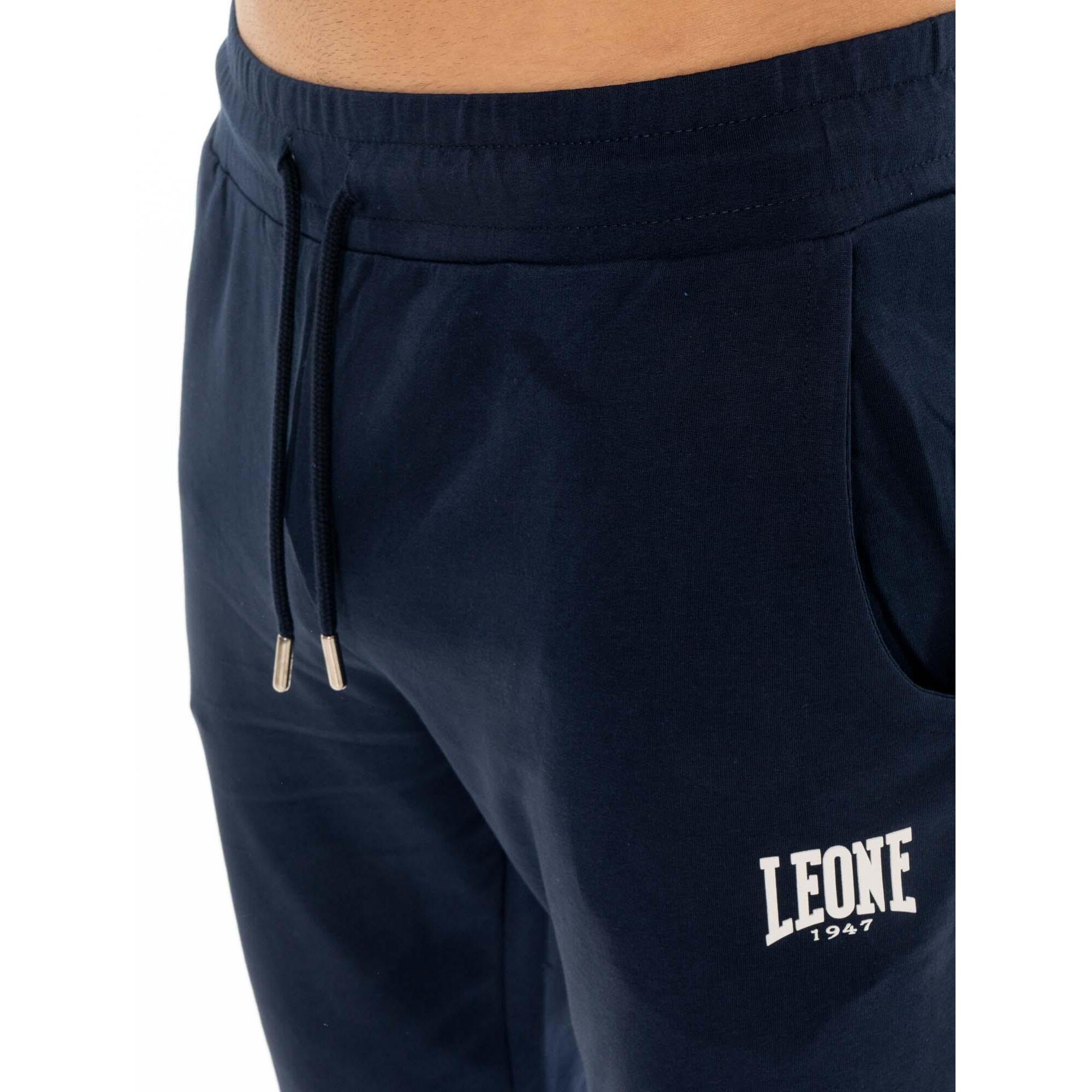 Pantaloni sportivi con polsini da uomo Leone Basic