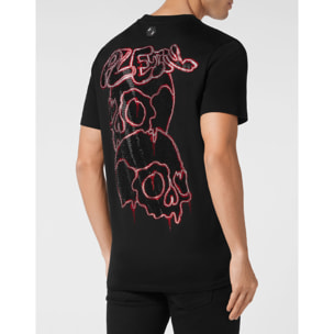 PHILIPP PLEIN T-Shirt Round Neck SKULL