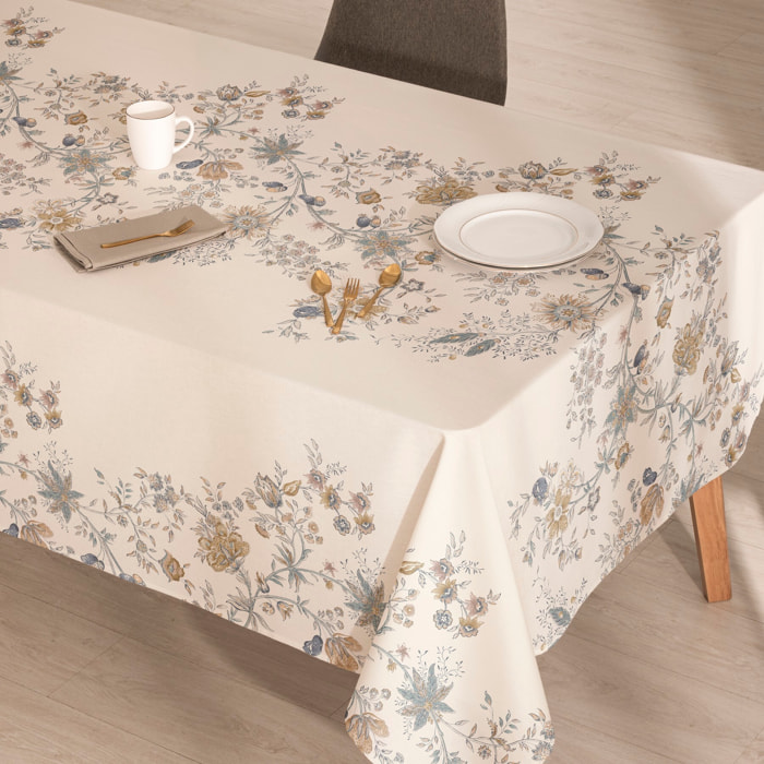 Nappe imprimée anti-tâches DEVA NATURAL