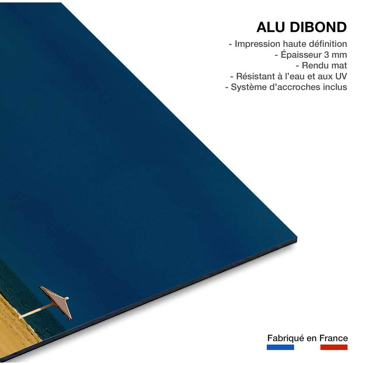 Tableau horizon bleu Tableau alu Dibond