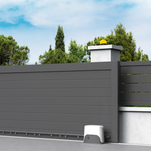 2 kits de motorisation pour portail coulissant Thomson