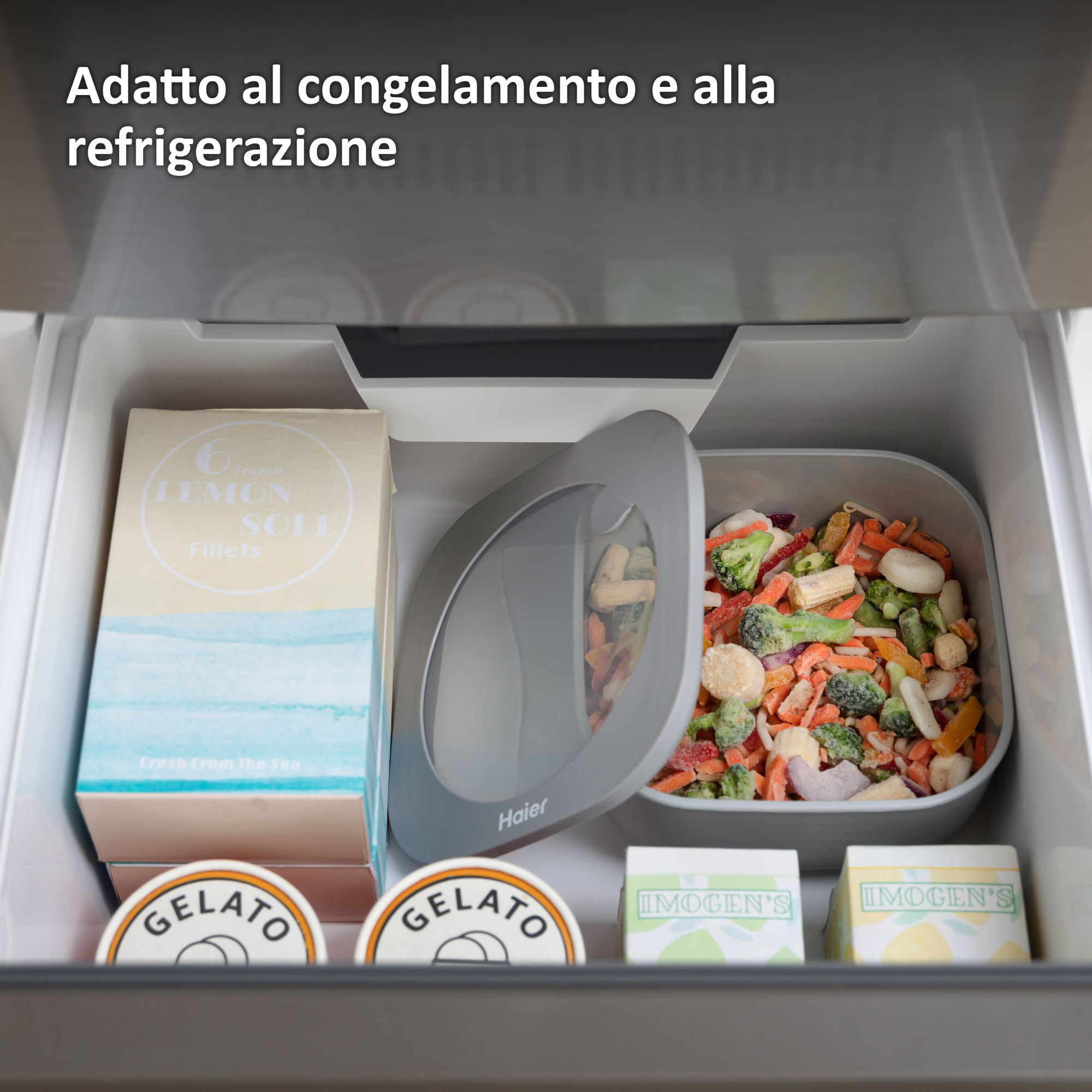 HAIER Set 3 contenitori ermetici per alimenti