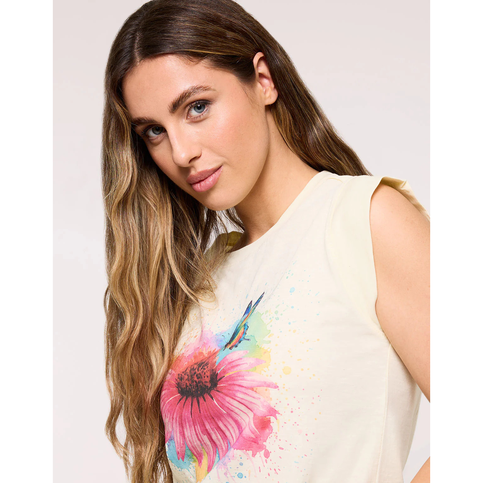 Camiseta Manga Corta Amarillo - Bloomora