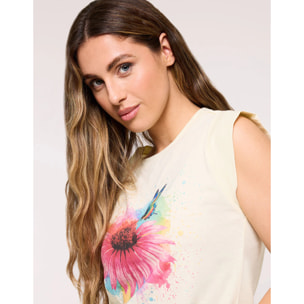 Camiseta Manga Corta Amarillo - Bloomora