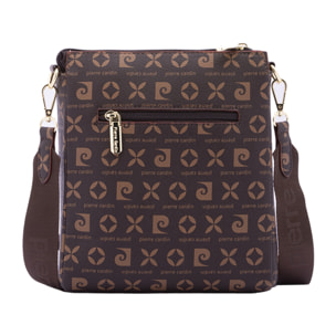 Borsa a tracolla  da uomo ecopelle Prodotto Vegano 24x21x4 cm