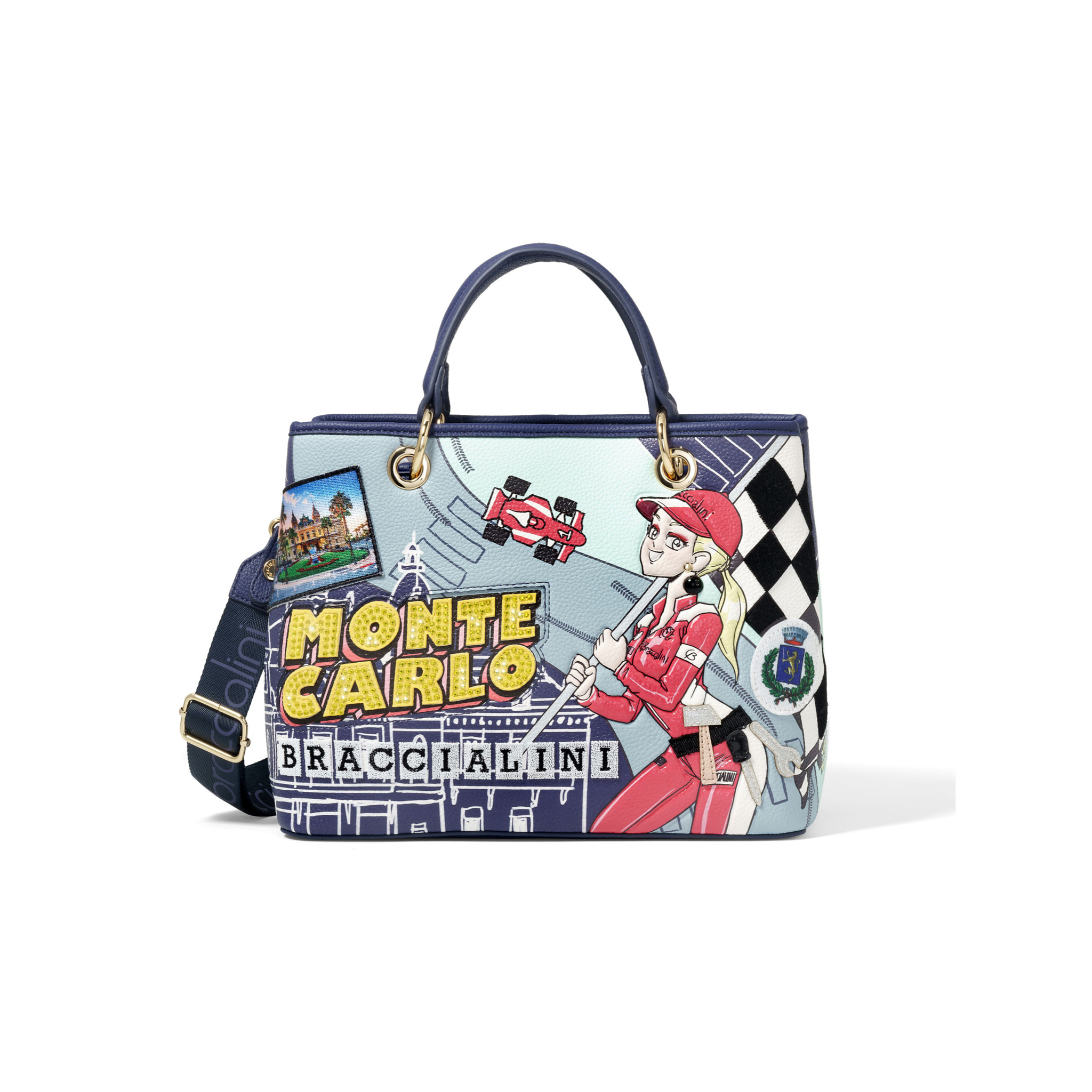 Borsa a mano  da donna In Poliestere e Poliuretano Prodotto artigianale 28x21,5x13 cm