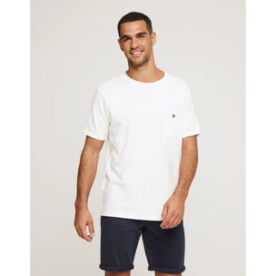 Camiseta Manga Corta Blanco - Button