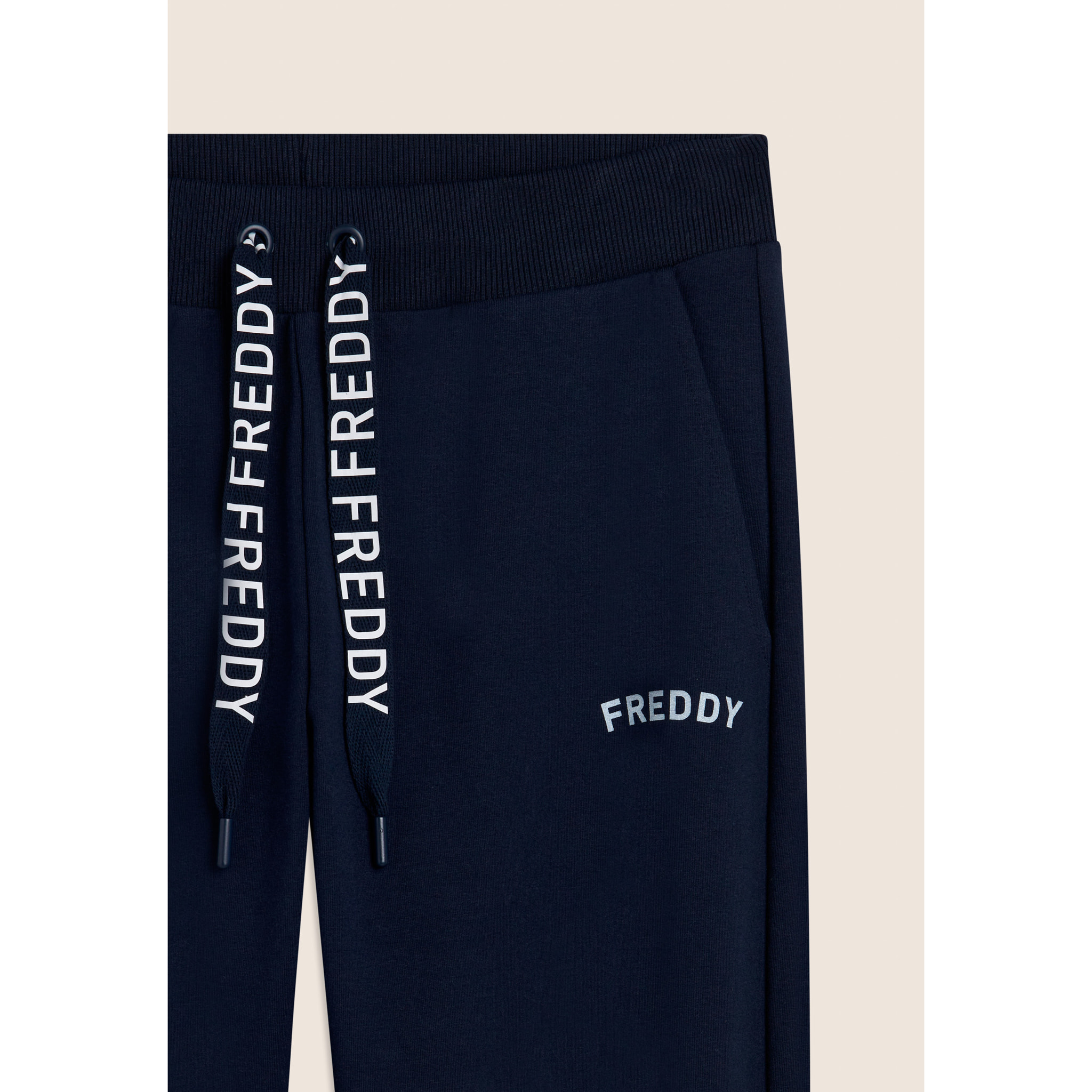 Pantaloni a Fondo Dritto con Coulisse logata FREDDY