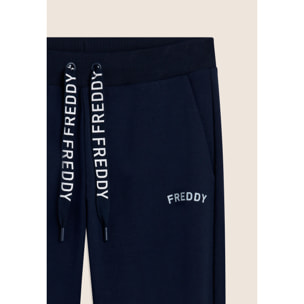 Pantaloni a Fondo Dritto con Coulisse logata FREDDY