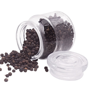 Set 3pcs tarros de vidrio Easy Bergner