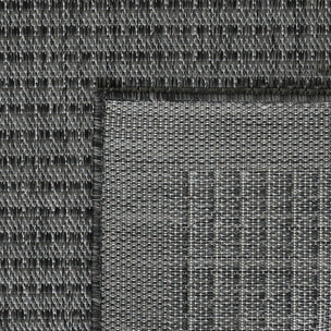 IBIZA - Tapis extérieur moderne Noir